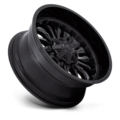 FUEL D796 ARC Matte Black W/ Gloss Black Lip