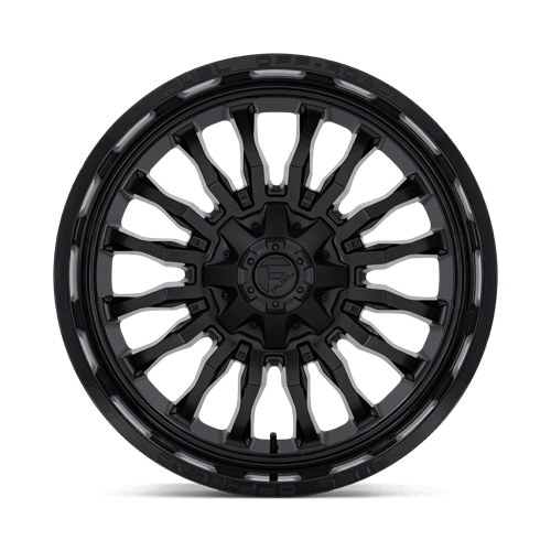 FUEL D796 ARC Matte Black W/ Gloss Black Lip