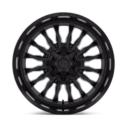 FUEL D796 ARC Matte Black W/ Gloss Black Lip