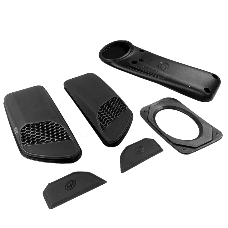 S&B Filters | Air Hood Scoops For Jeep Wrangler Rubicon / Gladiator (S&B Intake Required) | AS-1014