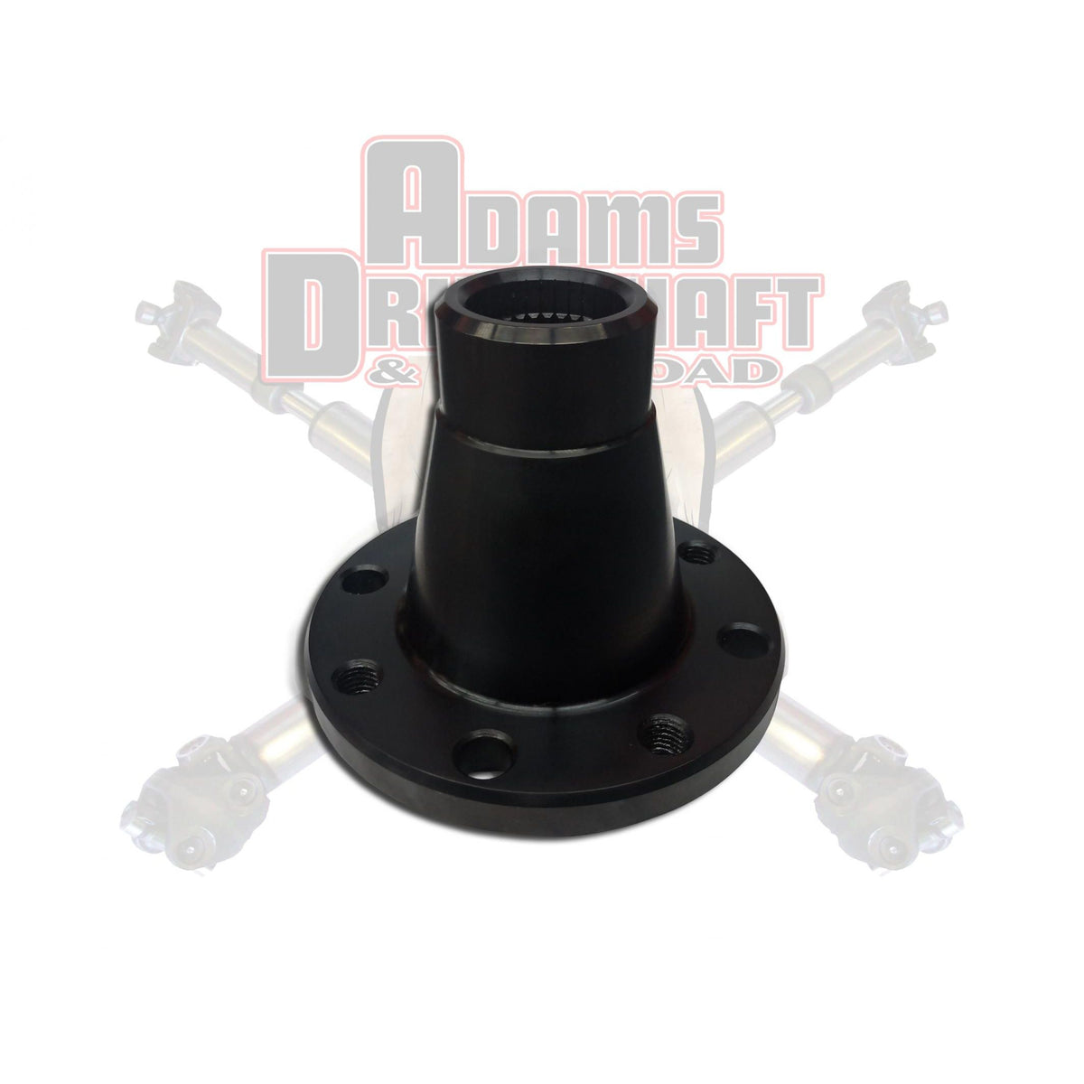 ADAMS DRIVESHAFT | Forged 2007-2018 Jeep Wrangler JK Front 1350-Series CV Transfer Case Flange with 2 Inch Pilot | ASDFFJK-PM4600