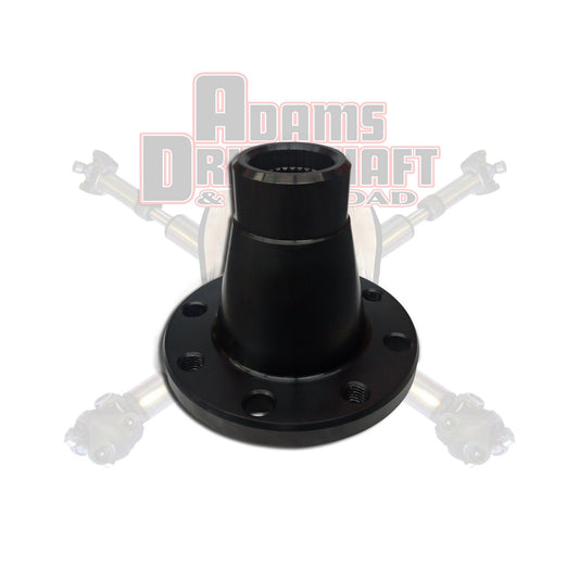 ADAMS DRIVESHAFT | Forged 2007-2018 Jeep Wrangler JK Front 1350-Series CV Transfer Case Flange with 2 Inch Pilot | ASDFFJK-PM4600