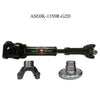ADAMS DRIVESHAFT | 2007-2018 Jeep Wrangler JK Rear 1350 CV Greasable Driveshaft 2DR | ASDJK-1350R-G2D