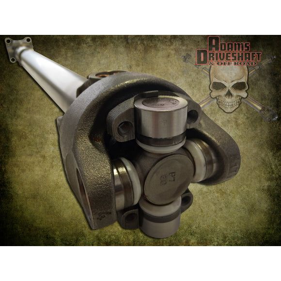 ADAMS DRIVESHAFT | 2018-2024 Jeep Wrangler JL Front 1310 Solid CV Driveshaft with Flange 2DR/4DR | Rubicon, Sport & Sahara | ASDJL-1310F-S