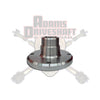 ADAMS DRIVESHAFT | Forged 2018-2023 Jeep Wrangler JL Rear 1350-Series CV Transfer Case Flange Sag Style | ASDJLR-PM4700-SAG