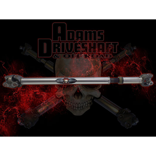 ADAMS DRIVESHAFT | Front 1996-2006 Jeep Wrangler TJ/LJ Non Rubicon 1310 CV Driveshaft | Extreme Duty | ASDTJ-1310CVF-S