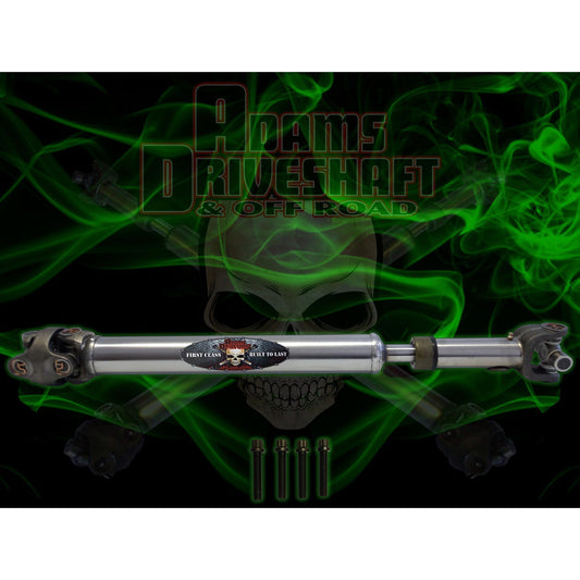 ADAMS DRIVESHAFT | Front 1984-2001 Jeep Cherokee XJ 1310 CV Driveshaft | Extreme Duty | ASDXJ-1310CVF-S