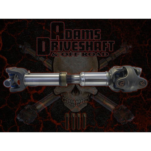 ADAMS DRIVESHAFT | 1987-1995 Jeep Wrangler YJ Rear 1310 CV Driveshaft 1994-1995 | Extreme Duty | ASDYJ-1310CV1330R-S