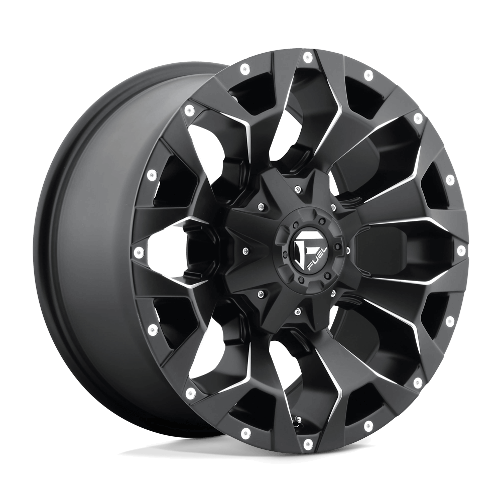 FUEL D546 ASSAULT Matte Black Milled
