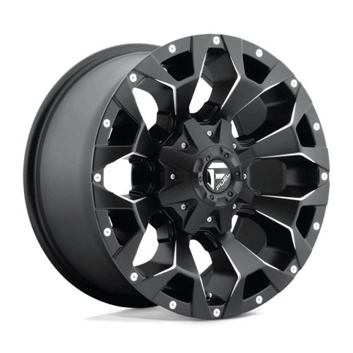 FUEL D546 ASSAULT Matte Black Milled