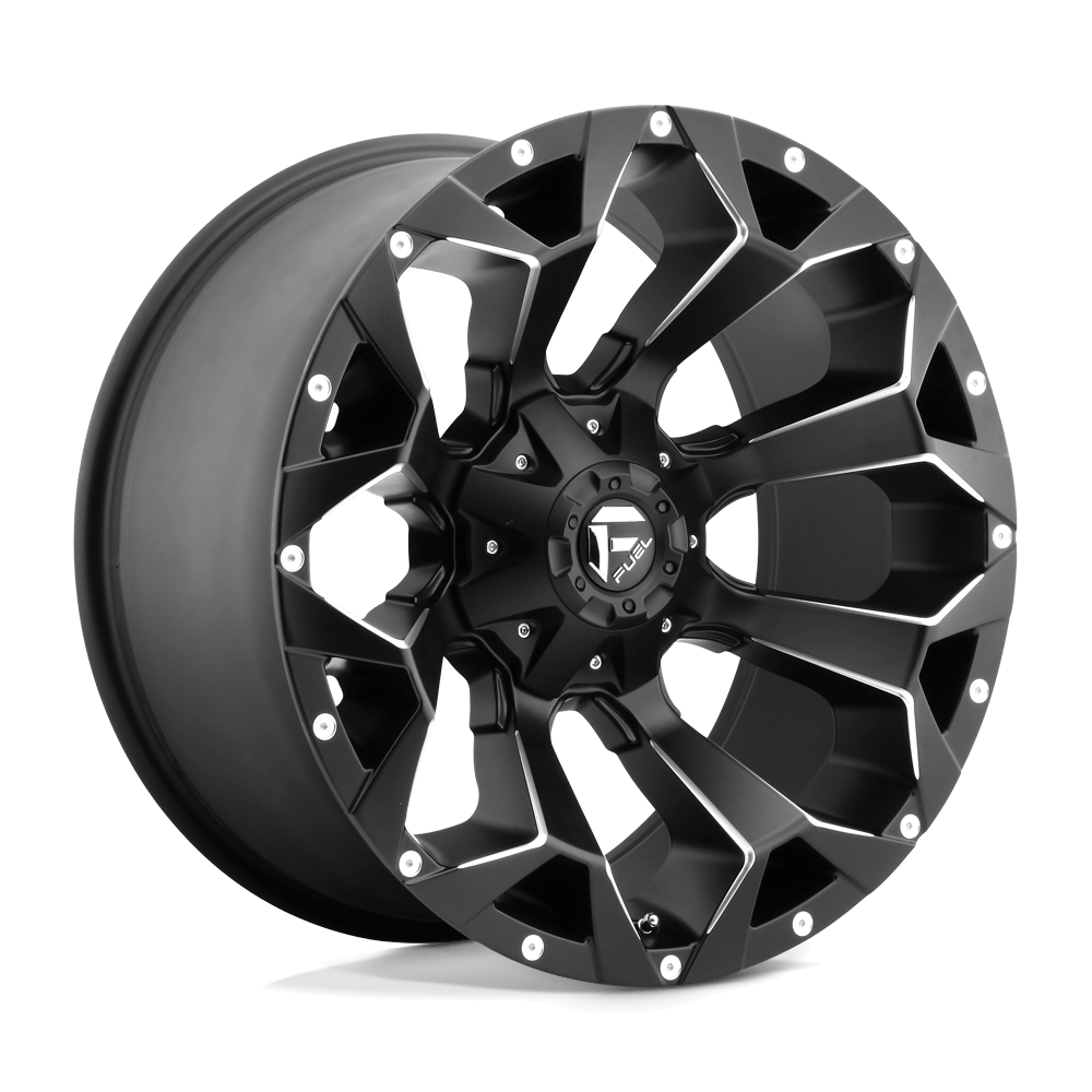 FUEL D546 ASSAULT Matte Black Milled