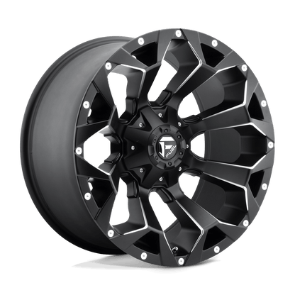 FUEL D546 ASSAULT Matte Black Milled
