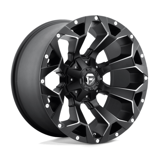 FUEL D546 ASSAULT Matte Black Milled