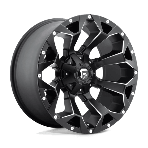 FUEL D546 ASSAULT Matte Black Milled