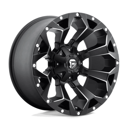 FUEL D546 ASSAULT Matte Black Milled