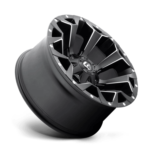 FUEL D546 ASSAULT Matte Black Milled