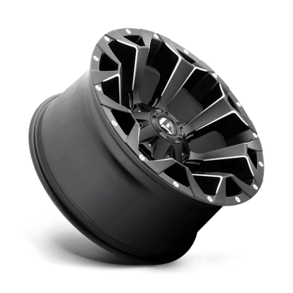 FUEL D546 ASSAULT Matte Black Milled
