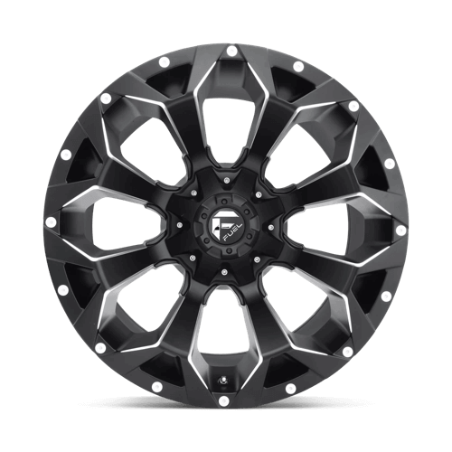 FUEL D546 ASSAULT Matte Black Milled