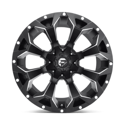 FUEL D546 ASSAULT Matte Black Milled
