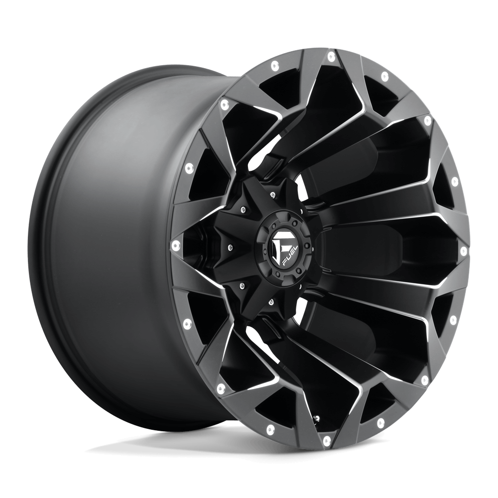 FUEL D546 ASSAULT Matte Black Milled