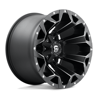 FUEL D546 ASSAULT Matte Black Milled