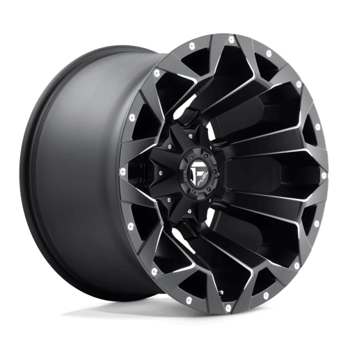 FUEL D546 ASSAULT Matte Black Milled