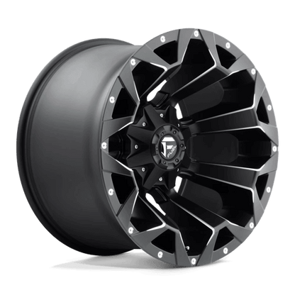 FUEL D546 ASSAULT Matte Black Milled
