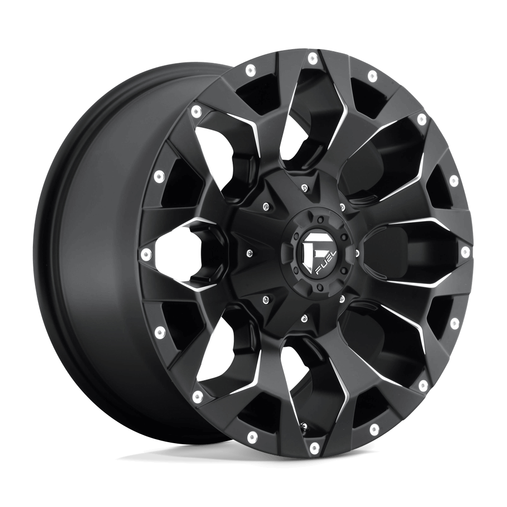 FUEL D546 ASSAULT Matte Black Milled