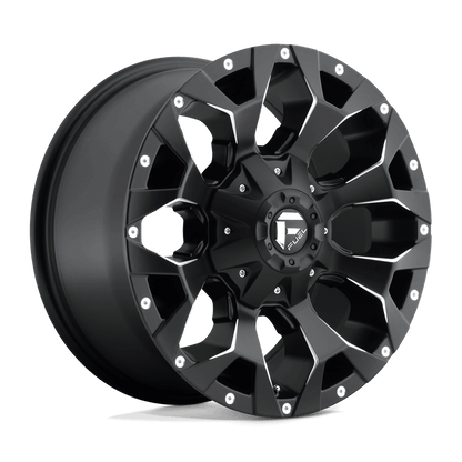 FUEL D546 ASSAULT Matte Black Milled