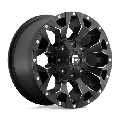 FUEL D546 ASSAULT Matte Black Milled