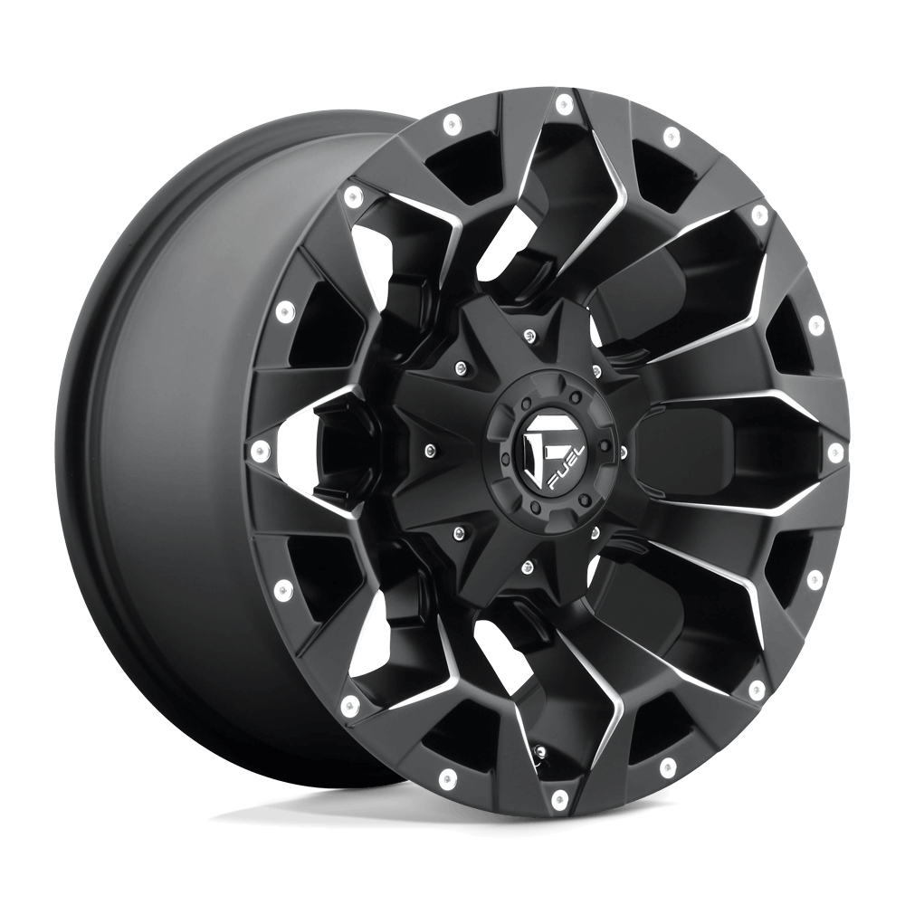 FUEL D546 ASSAULT Matte Black Milled