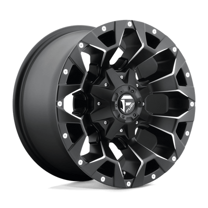 FUEL D546 ASSAULT Matte Black Milled