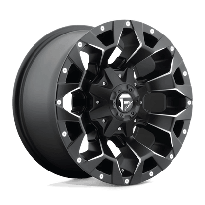 FUEL D546 ASSAULT Matte Black Milled