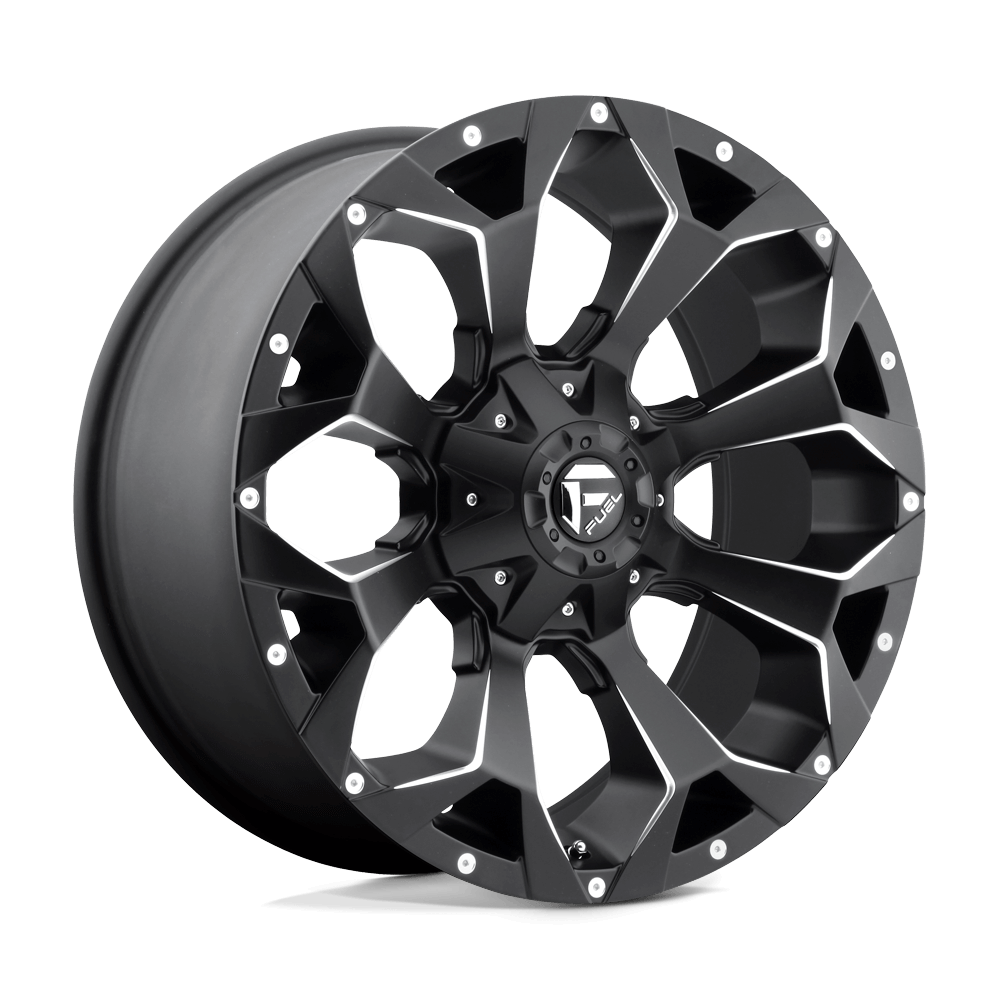 FUEL D546 ASSAULT Matte Black Milled