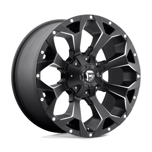 FUEL D546 ASSAULT Matte Black Milled