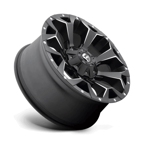 FUEL D546 ASSAULT Matte Black Milled