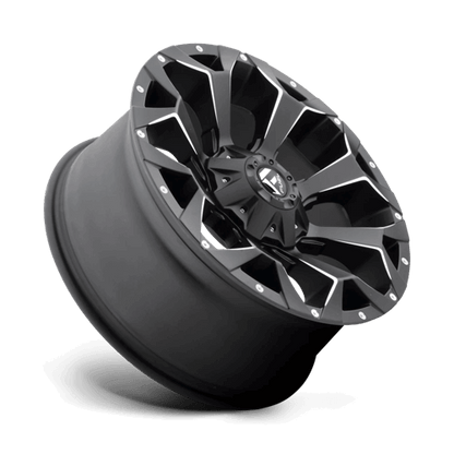 FUEL D546 ASSAULT Matte Black Milled