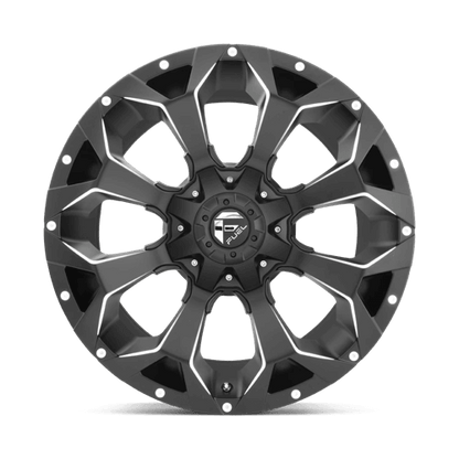 FUEL D546 ASSAULT Matte Black Milled
