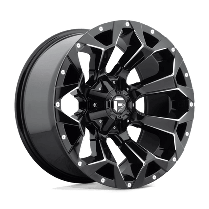 FUEL D576 ASSAULT Gloss Black Milled