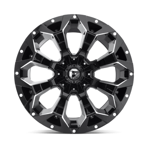 FUEL D576 ASSAULT Gloss Black Milled