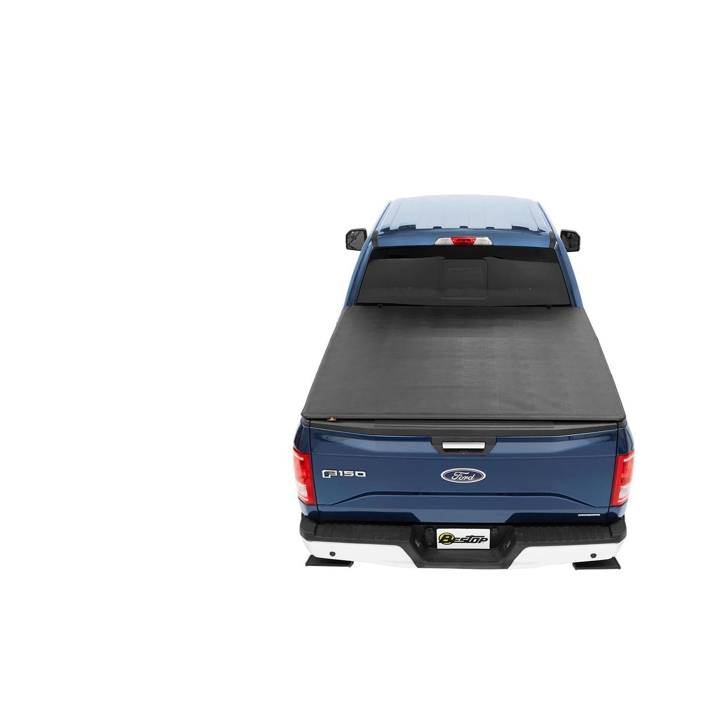 BESTOP | Soft Tri-Fold Tonneau Cover EZ-Fold  For Ford 1993-2004 Ranger 6.0 Foot Black Tailgate Spoiler Not Included Bestop | 16125-01