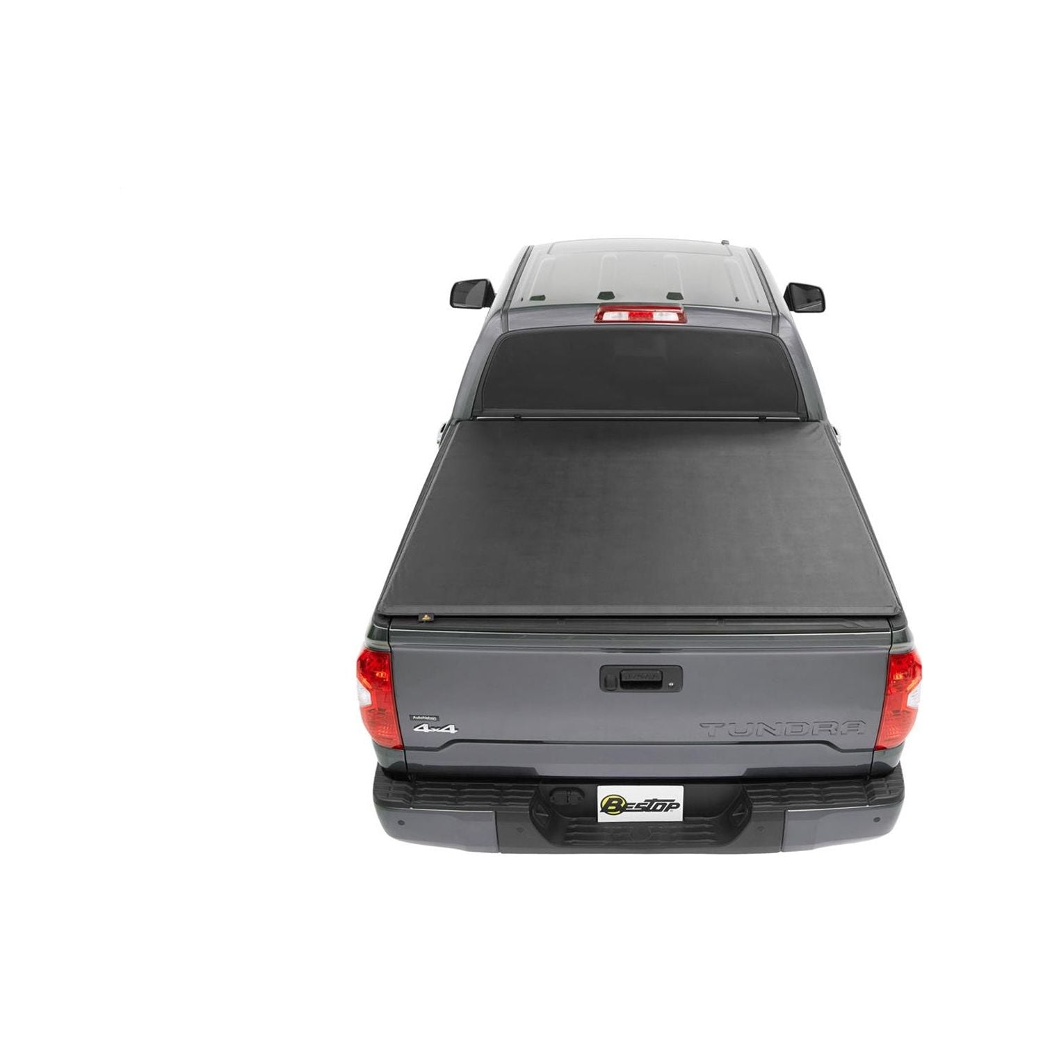 BESTOP | EZ-Roll Soft Tonneau Cover For Toyota 1995-2004 Tacoma 6.0 Foot Black Tailgate Spoiler Not Included Bestop | 19024-01