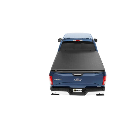 BESTOP | Soft Tonneau Cover EZ-Roll For Ford 2004-2024 F-150 6.5 Foot Black Tailgate Spoiler Not Included Bestop | 19111-01