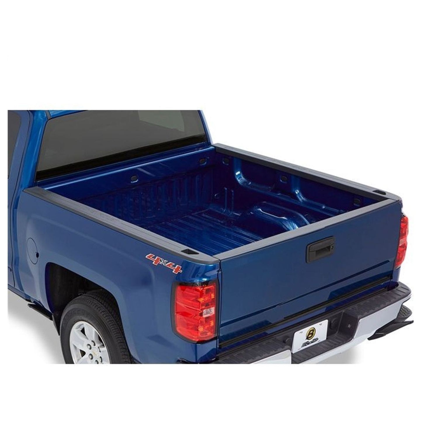 BESTOP | EZ-Roll Soft Tonneau Cover For Nissan 2004-2024 Titan 6.5 Foot Black Tailgate Spoiler Not Included Bestop | 19170-01 installed on truck
