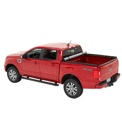 BESTOP | EZ-Roll Soft Tonneau Cover For Ford 2019-2024 Ranger 5.0 Foot Black Tailgate Spoiler Not Included Bestop | 19232-01