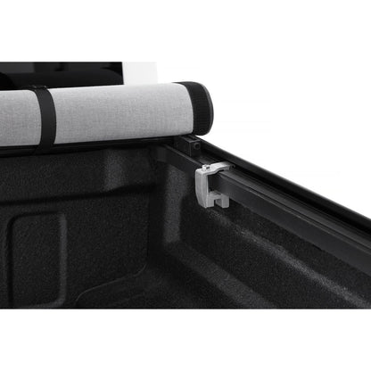 BESTOP | EZ-Roll Soft Tonneau '20-26 Gladiator For 5 ft. bed Black Diamond Bestop | 19280-35 installation detail in truck bed