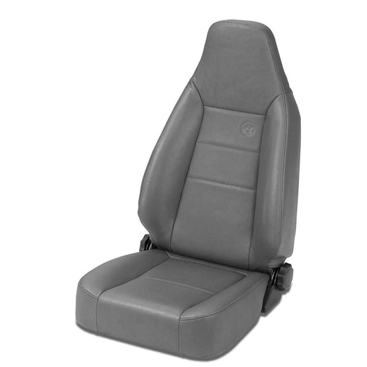 BESTOP | Jeep Bucket Seats  II Sport Front High Back Bucket Seat For Jeep 1976-1986 CJ7 All Vinyl Charcoal/Gray Bestop | 39434-09