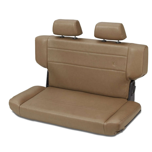 BESTOP | Jeep Rear Bench Seat Trailmax II Fold-N-Tumble Seat For Jeep 1997-2006 Wrangler TJ All Vinyl Spice Bestop | 39435-37