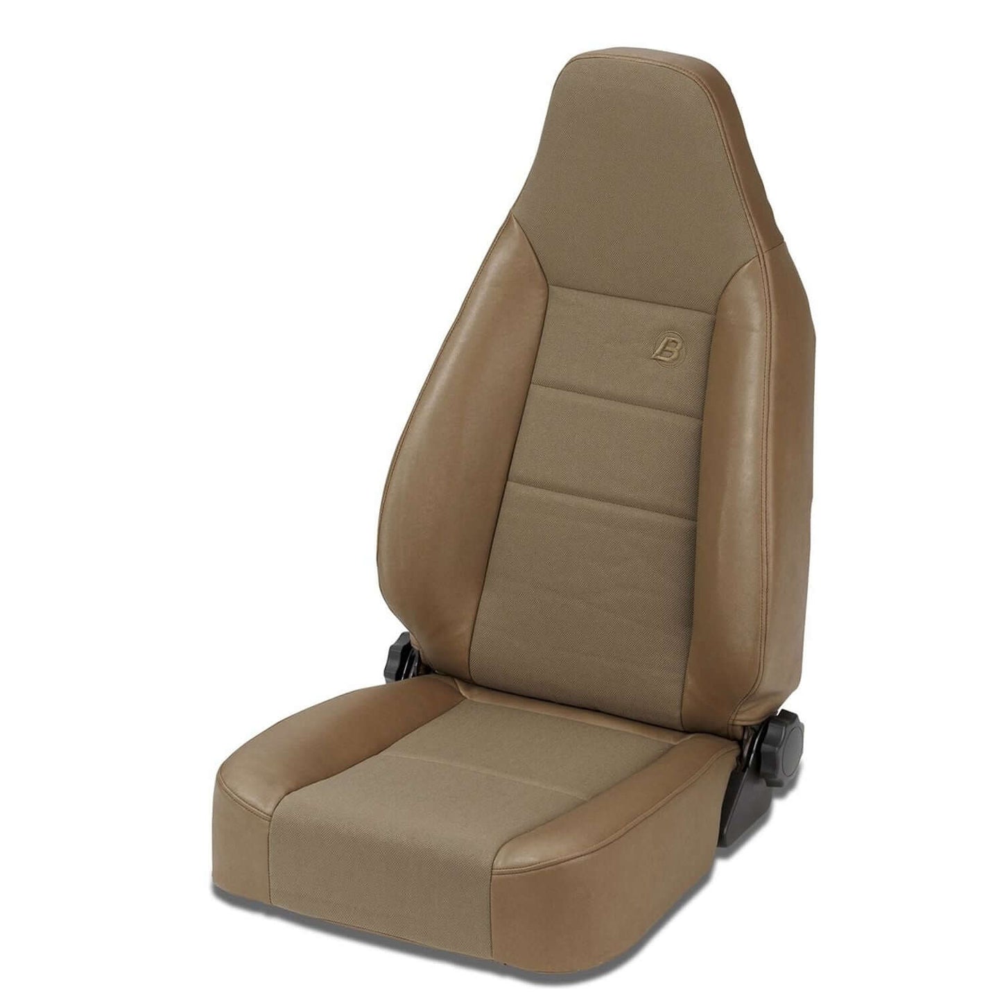 BESTOP | Jeep Bucket Seats Trailmax II Sport Front High Back Bucket Seat For Jeep 1976-1986 CJ7 Center Fabric Insert Spice Bestop | 39438-37