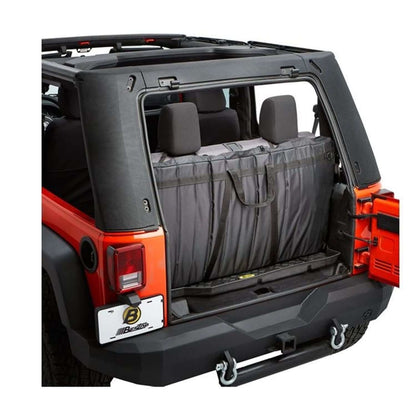 BESTOP 42811-01 Trektop Pro for Jeep 2007-18 Wrangler JK Black